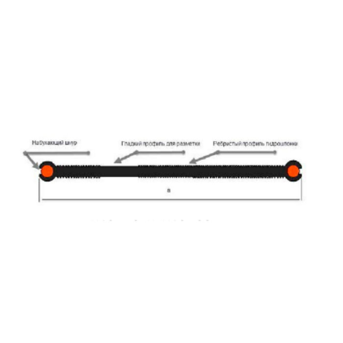 Гидрошпонка-Waterstop-HVS-150